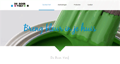 Desktop Screenshot of deboerverf.nl